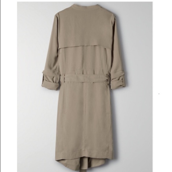 Babaton flowy trench coat - Picture 2 of 2